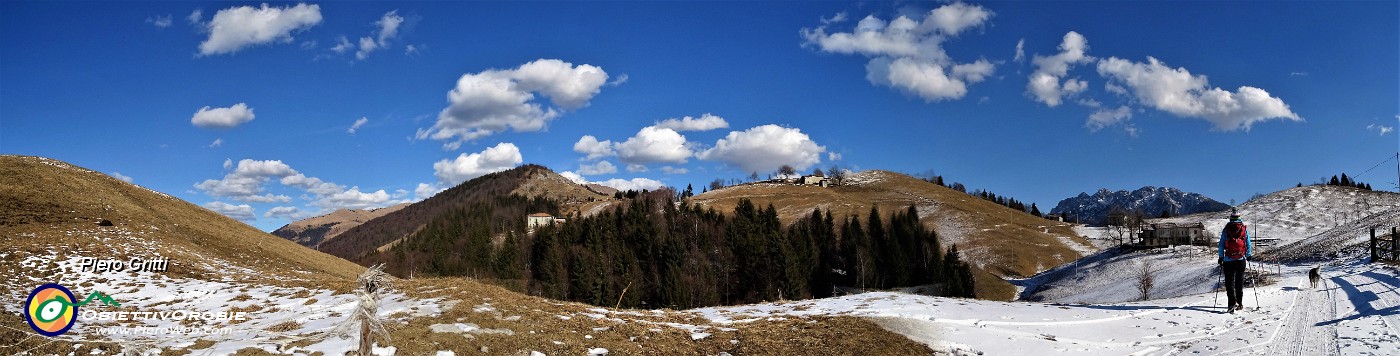 14 Su stradetta sterrata un po' innevata da Lavaggio alle cascine.jpg